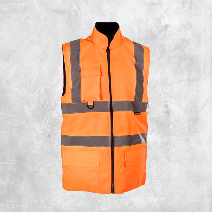 Step Ahead Hi-Viz Reversible Bodywarmer