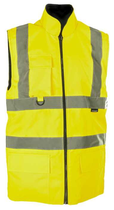 Step Ahead Hi-Viz Reversible Bodywarmer