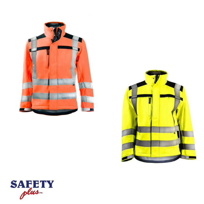 Step Ahead Hi-Viz  Soft Shell Fleece Jacket