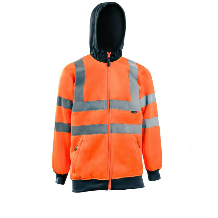 Step Ahead Hi-Viz Full Zip Hoodie