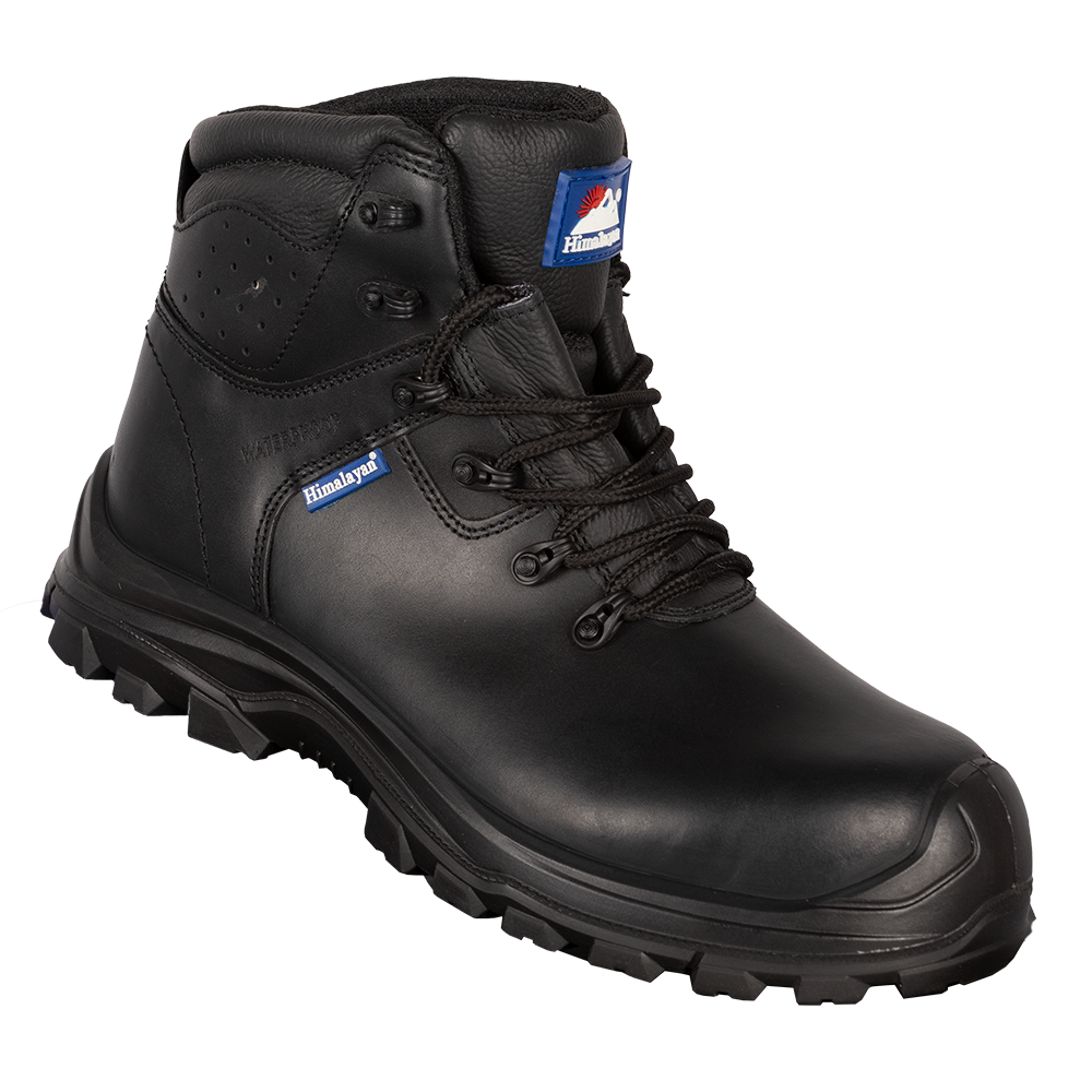 Himalayan 5200 Black Leather Fully Waterproof Safety Boot S3 — GHC (UK ...