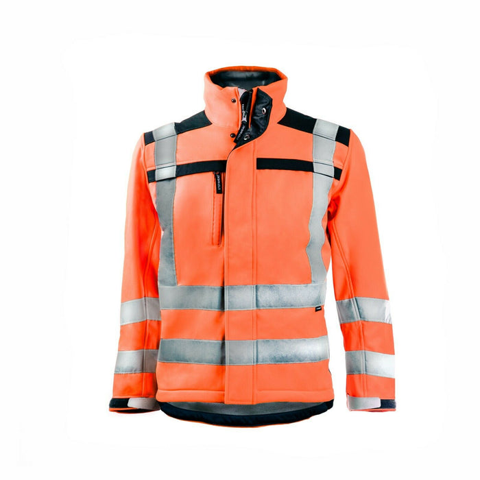 Step Ahead Hi-Viz  Soft Shell Fleece Jacket