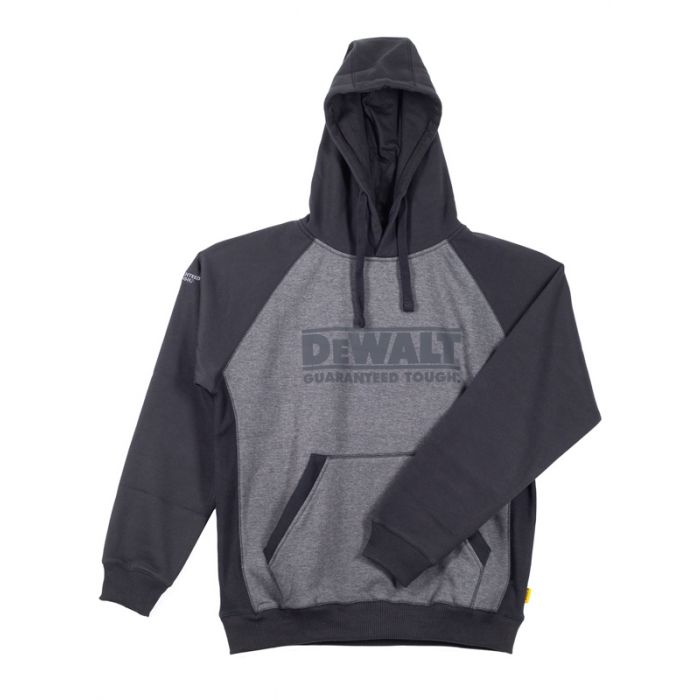 DeWalt Stratford Grey Marl/Black Hooded Sweatshirt