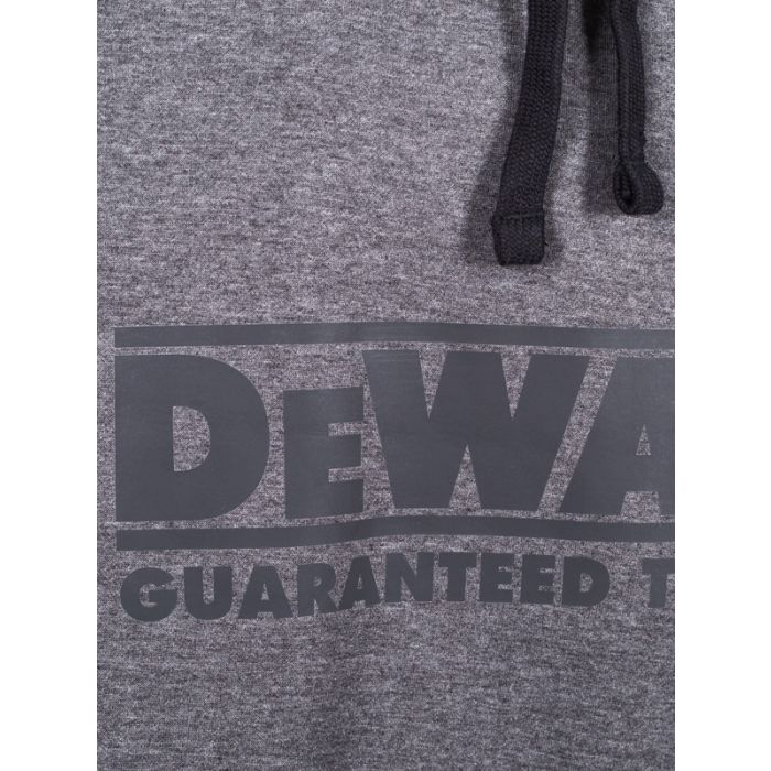 DeWalt Stratford Grey Marl/Black Hooded Sweatshirt