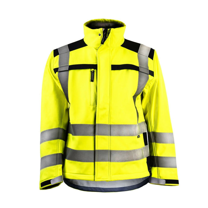 Step Ahead Hi-Viz  Soft Shell Fleece Jacket