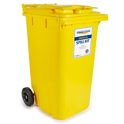 240 Litre Chemical Absorbent Spill Response Kit - Wheeled Bin — GHC (UK ...