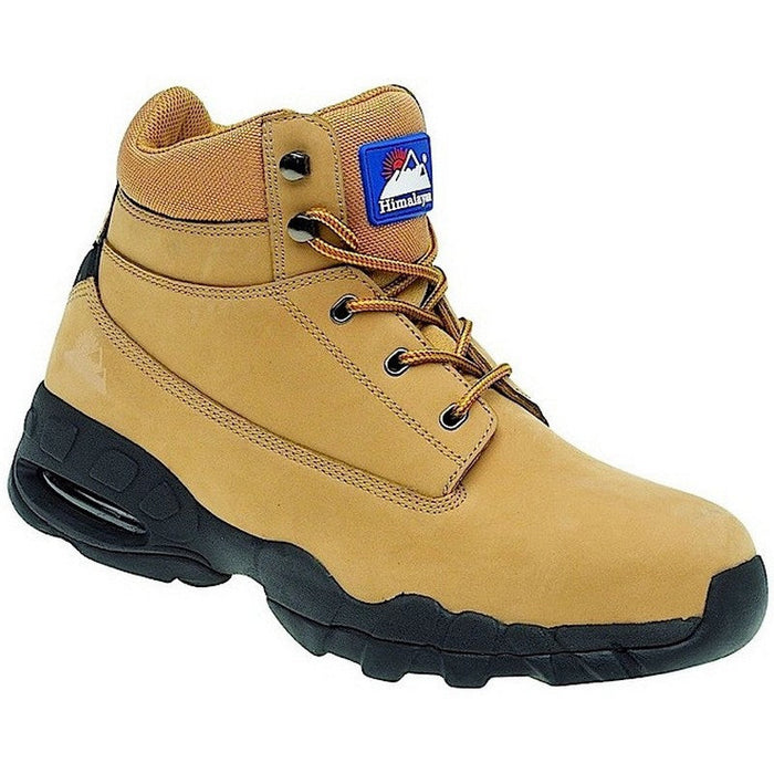 4050 Wheat Nubuck Safety Boot with EVA/Rubber Sole and Midsole