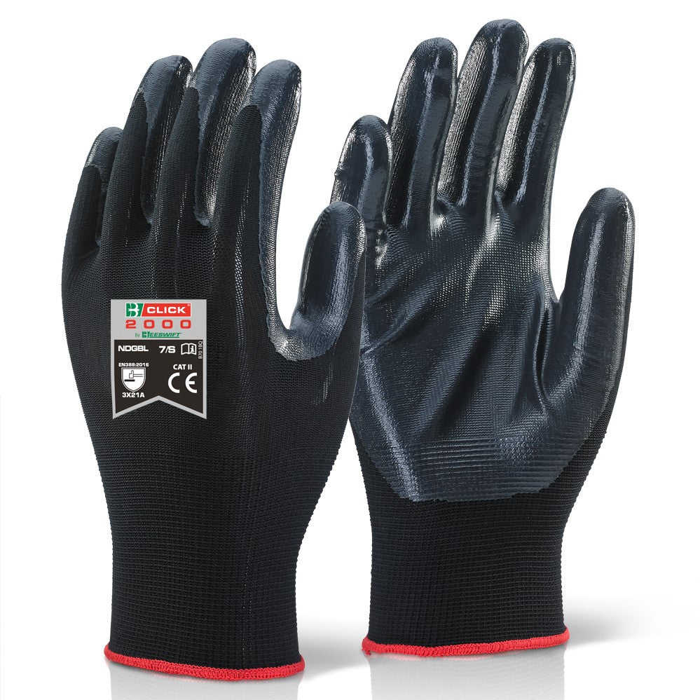 Nite Star Nitrile Coated Nylon Glove — Ghc (uk) Ltd T A Safety Plus